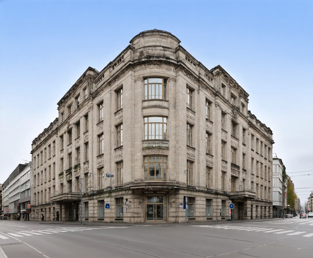 Außenansicht des historischen Gebäudes in der Friedrichstraße Berlin